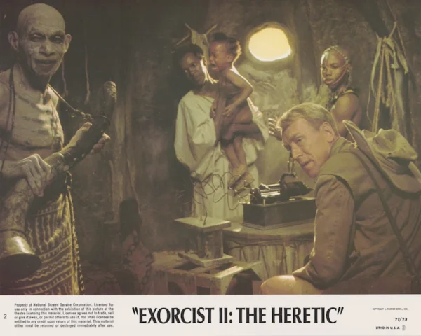 Exorcist II: The Heretic (1977) USA Lobby Card #02 NSS 77-73