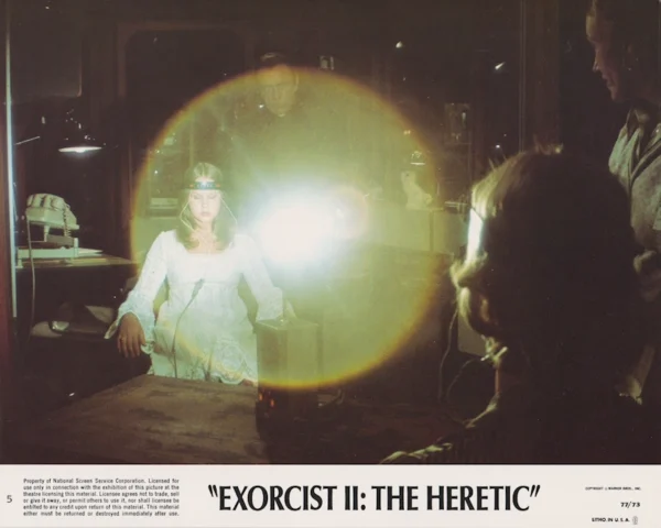 Exorcist II: The Heretic (1977) USA Lobby Card #05 NSS 77-73