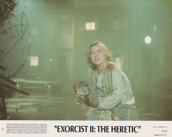 Exorcist II: The Heretic (1977) USA Lobby Card #06 NSS 77-73