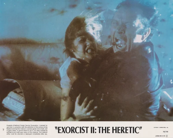 Exorcist II: The Heretic (1977) USA Lobby Card #07 NSS 77-73