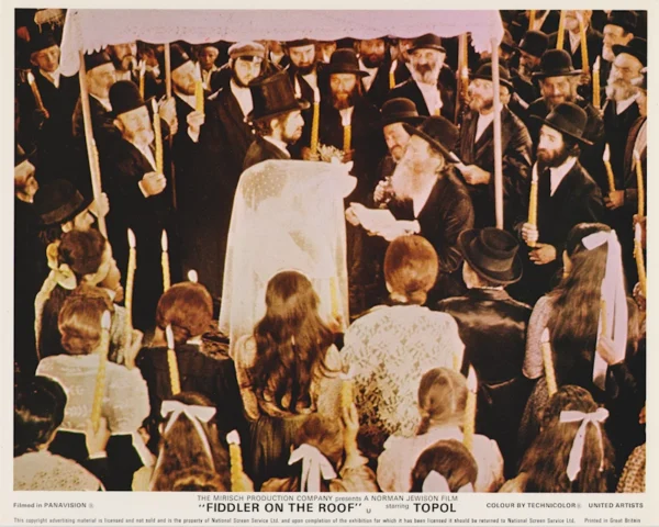 Fiddler on the Roof (1971) Front of House Lobby Card [UK]