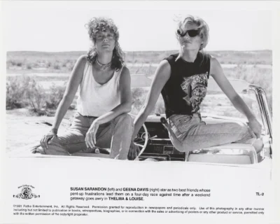 Susan Sarandon and Geena Davis in Thelma & Louise