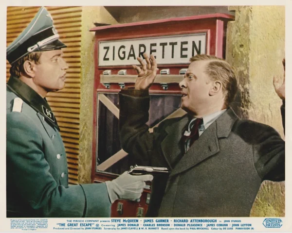 "Big X" (Richard Attenborough) is captured