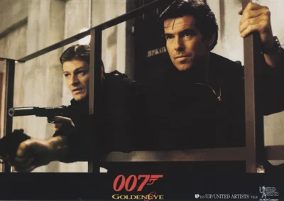 Sean Bean and Pierce Brosnan
