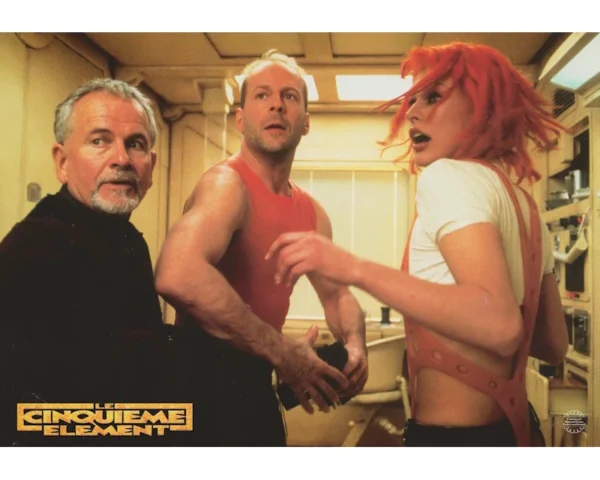 Ian Holm, Bruce Willis and Milla Jovovich