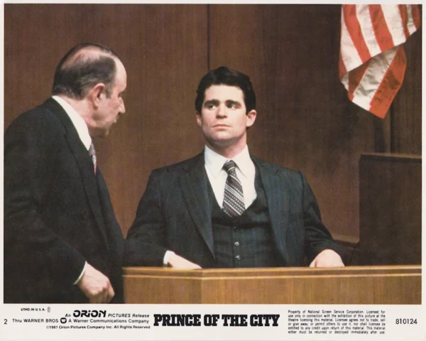 Prince of the City (1981) USA Lobby Card #02 NSS 810124