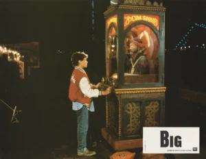 Josh Baskin tries the Zoltar Speaks machine in Big (1988)