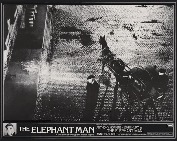 A classic image from The Elephant Man (1980)