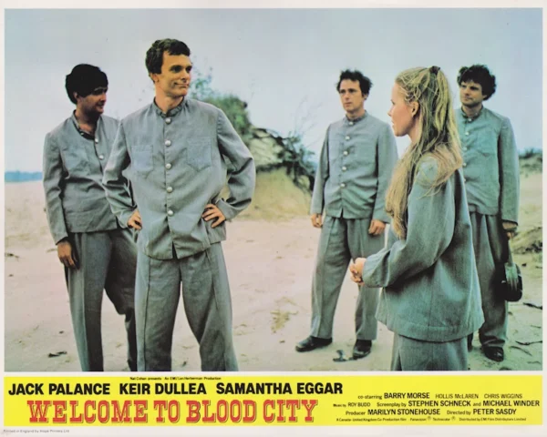 A scene from Welcome to Blood City (1977)
