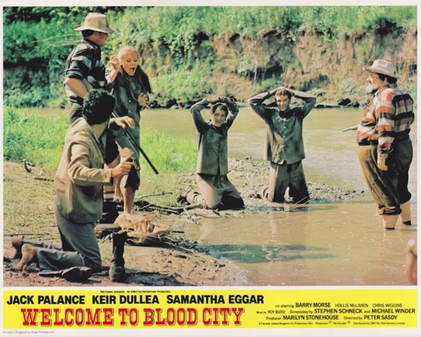 A scene from Welcome to Blood City (1977)