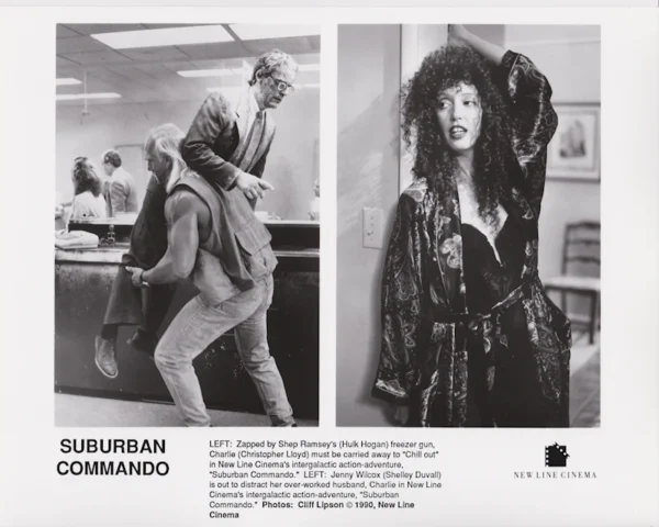 Hulk Hogan, Christopher Lloyd and Shelley Duvall