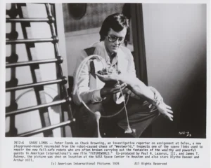 Peter Fonda in Futureworld (1976) [scanned-in image]
