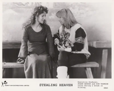 Kim Thomson with Susan George