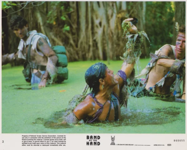 A scene from Band of the Hand (1986)