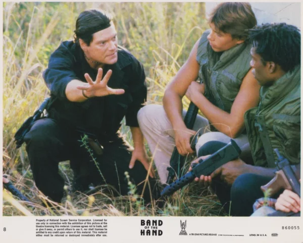 Stephen Lang (left) in Band of the Hand (1986)