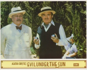 Peter Ustinov with James Mason