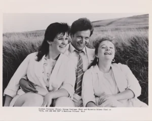 Siobhan Finneran, George Costigan and Michelle Holmes starring in Rita, Sue and Bob Too (1987)