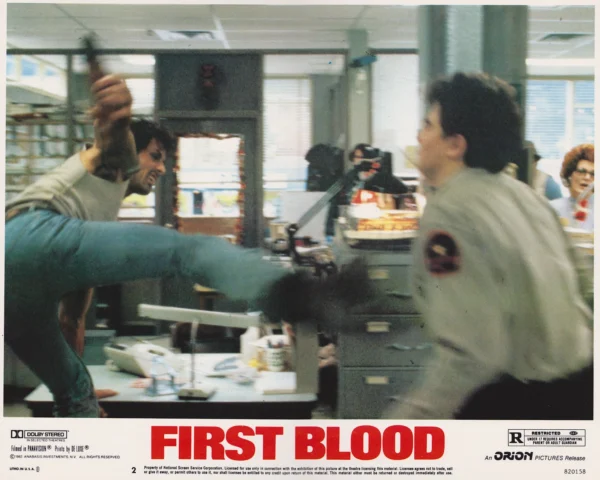 Sylvester Stallone as John Rambo