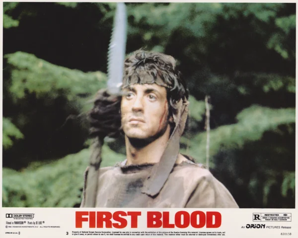 Sylvester Stallone as John Rambo