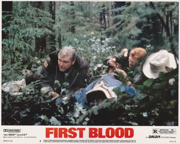 A scene from First Blood (1982)
