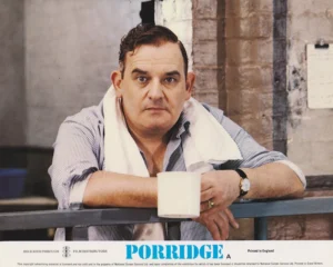 Porridge (1979) UK Front of House Card featuring Ronnie Barker