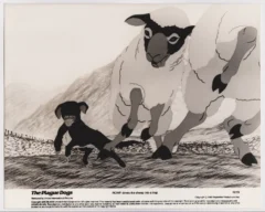 The Plague Dogs (1982) Press Kit Photo ref 12-19 [scanned-in image]