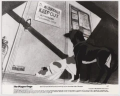 The Plague Dogs (1982) Press Kit Photo ref 4-7 [scanned-in image]