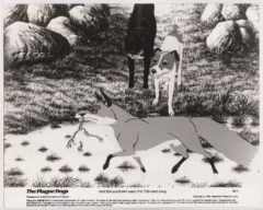 The Plague Dogs (1982) Press Kit Photo ref 45-1 [scanned-in image]