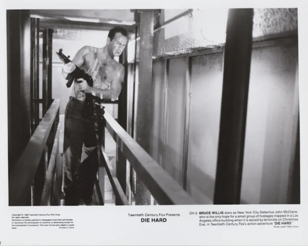 Bruce Willis as John McClane