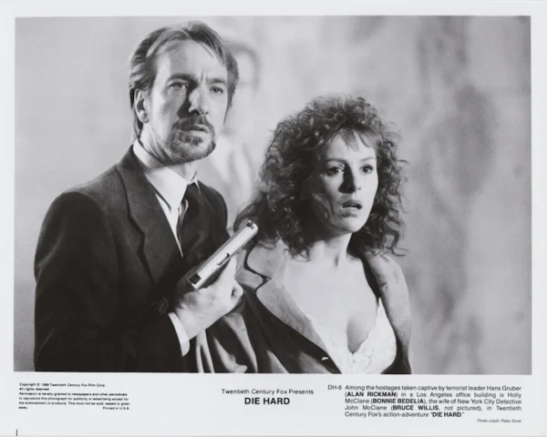 Alan Rickman and Bonnie Bedelia