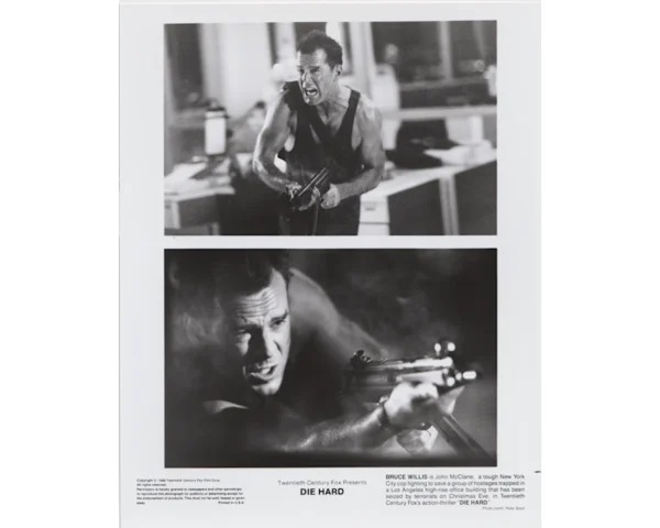 Bruce Willis as John McClane