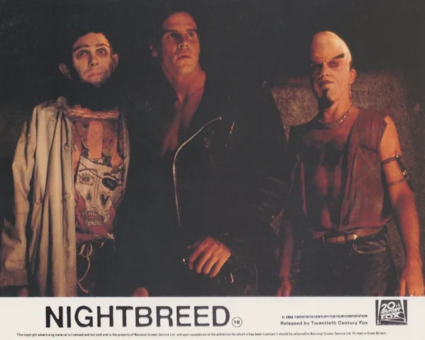Nightbreed (1990) British front of house lobby card