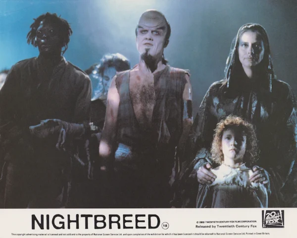 Nightbreed (1990) British front of house lobby card