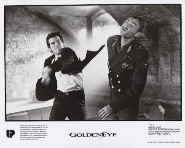 Pierce Brosnan attacks Gottfried John