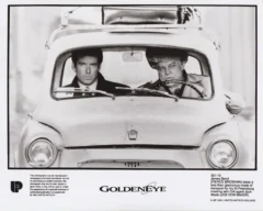 Pierce Brosnan and Joe Don Baker in GoldenEye (1995)