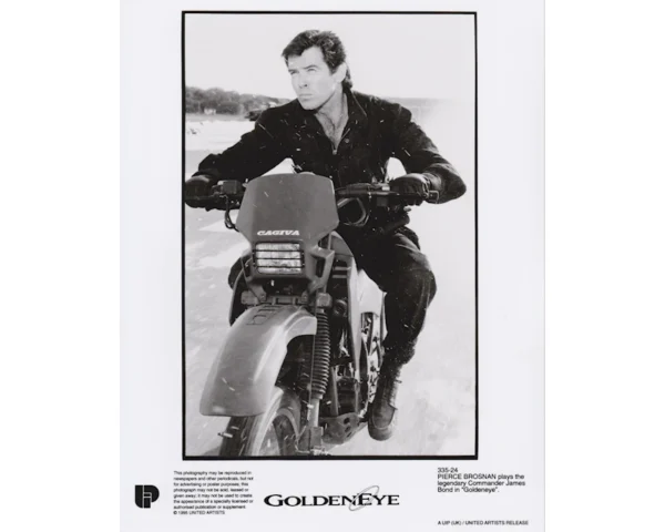 Pierce Brosnan as James Bond in GoldenEye (1995)
