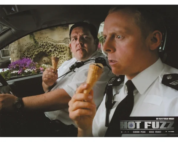 Nick Frost and Simon Pegg