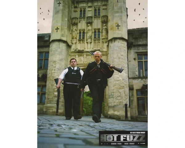 Nick Frost and Simon Pegg