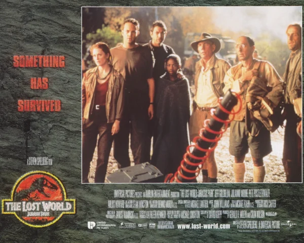 The key cast from The Lost World: Jurassic Park (1997)