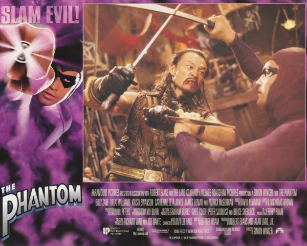 A fight scene from The Phantom (1996)