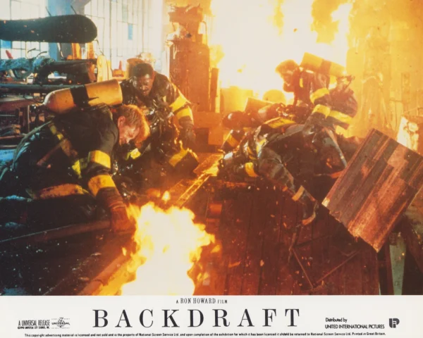 A dangerous scene from Backdraft (1991)