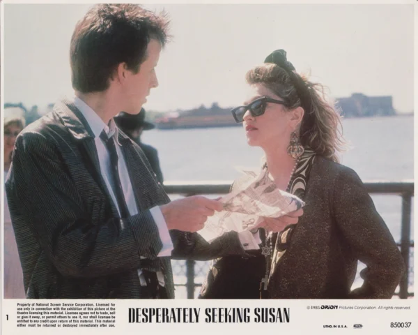 Madonna starring in Desperately Seeking Susan (1985)