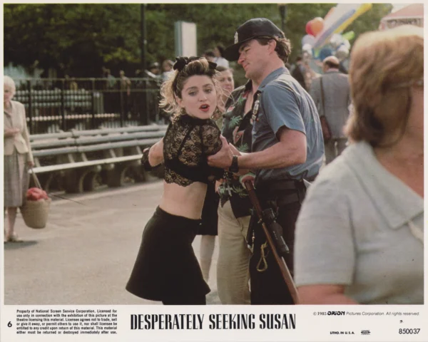 Madonna starring in Desperately Seeking Susan (1985)