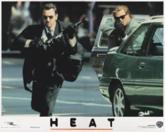Robert De Niro with Val Kilmer in Michael Mann's Heat (1995)