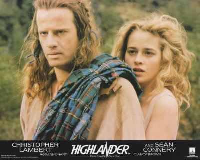 Christopher Lambert and Beatie Edney