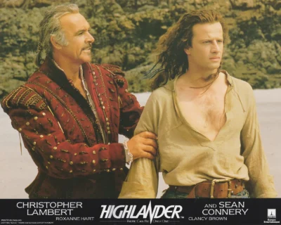 Sean Connery and Christopher Lambert