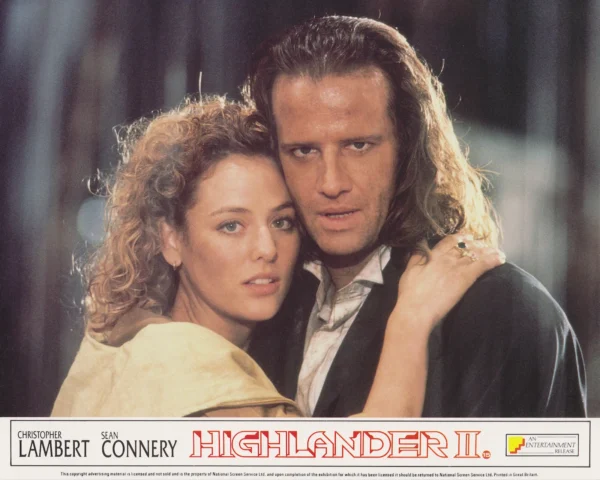 Virginia Madsen and Christopher Lambert
