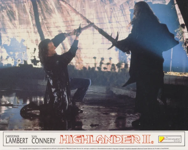 Christopher Lambert battles Michael Ironside