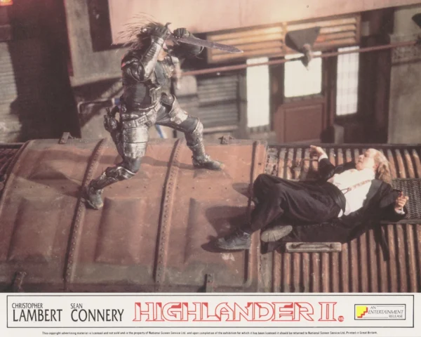 An older Connor MacLeod is attacked