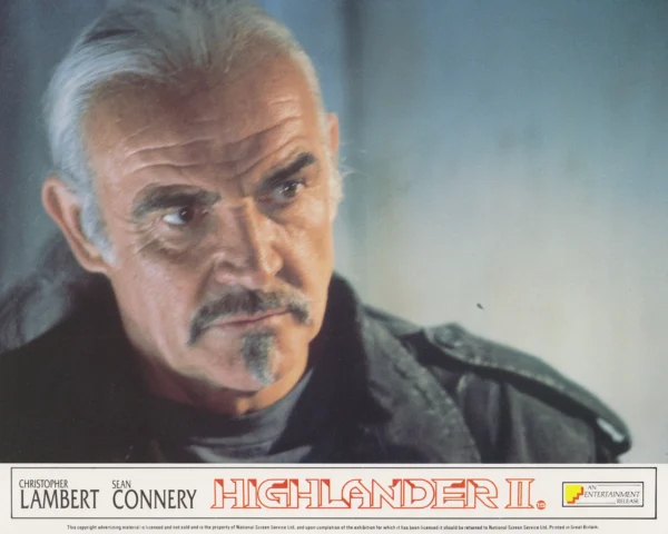 Sean Connery returns as Ramirez in Highlander II: The Quickening (1991)